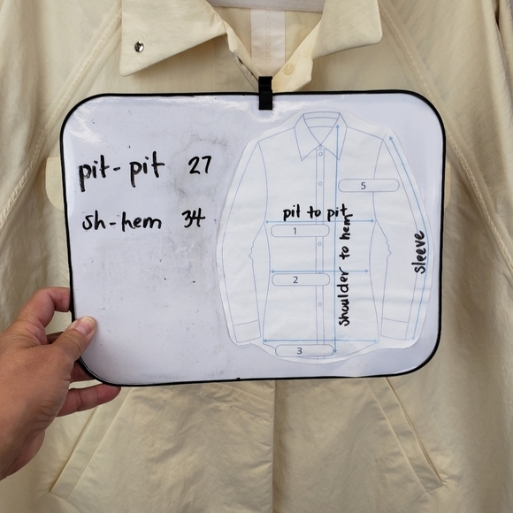 Nike Women's W Every Stitch Considered Woven Parka Jacket in Coconut Milk small - Picture 16 of 16